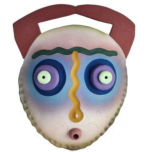 Hampton Cast Face Sculpture, Wall Hanging Art, Mask